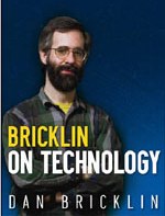 Bricklin on Technology book cover linked to Amazon